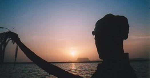 Sunset at Fatnas Island, Siwa
